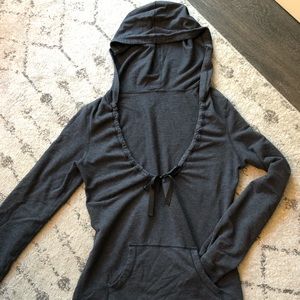 Lululemon Black Tie Hoodie